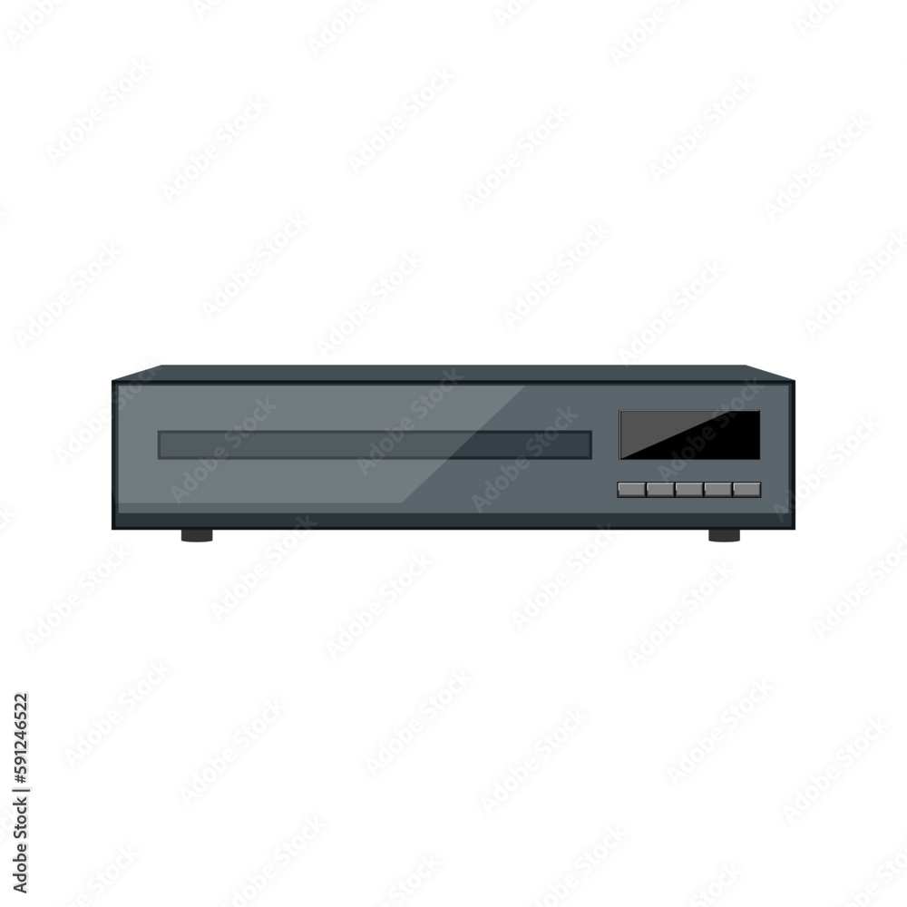 cd blu ray player cartoon vector illustration cd blu ray player cartoon vector illustration