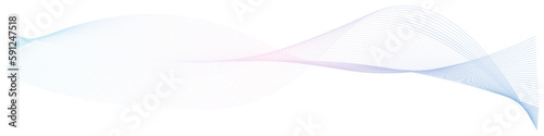 Blue and pink pastel wave background. Vector illustration.