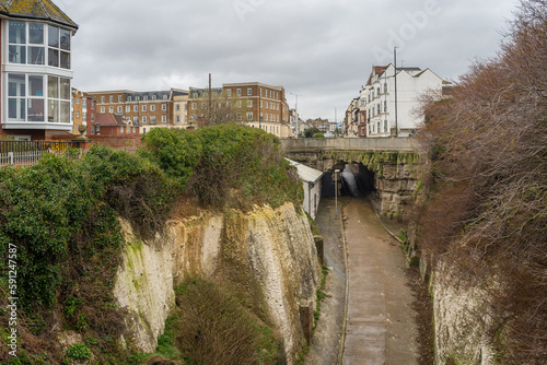 Fototapeta Newgate Gap in Cliftonville, Margate, England