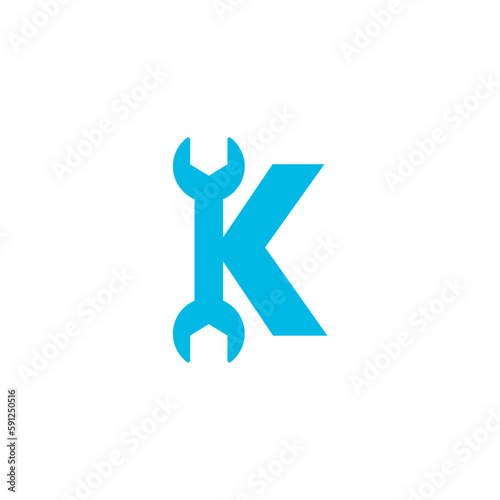 Alphabet letter icon logo k. K letter modern logo design. letter k logo for business and company
