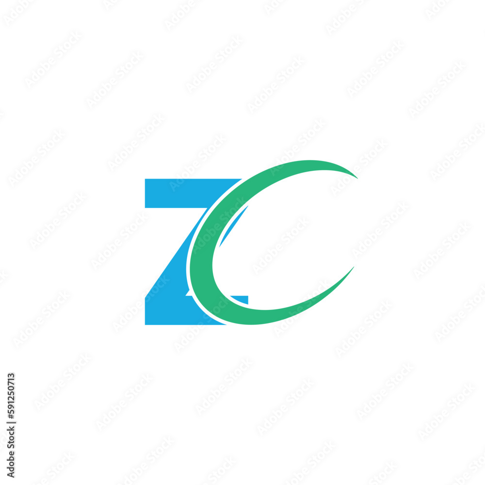 Alphabet letter icon logo ZC. ZC letter modern logo design. Alphabet letter icon logo Z and C. abstract logo design Alphabet letter icon logo ZC. ZC letter modern logo design. Alphabet letter icon logo Z and C. abstract logo design