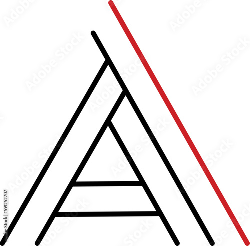 letter a logo