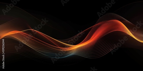 abstract background with smoke (ID: 591256344)