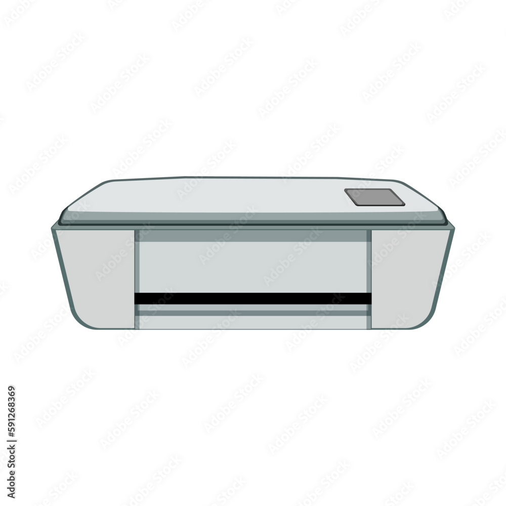 print photo printer cartoon vector illustration print photo printer cartoon vector illustration