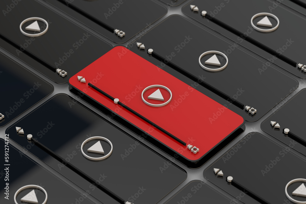 Youtube Media player interface Youtube Media player interface