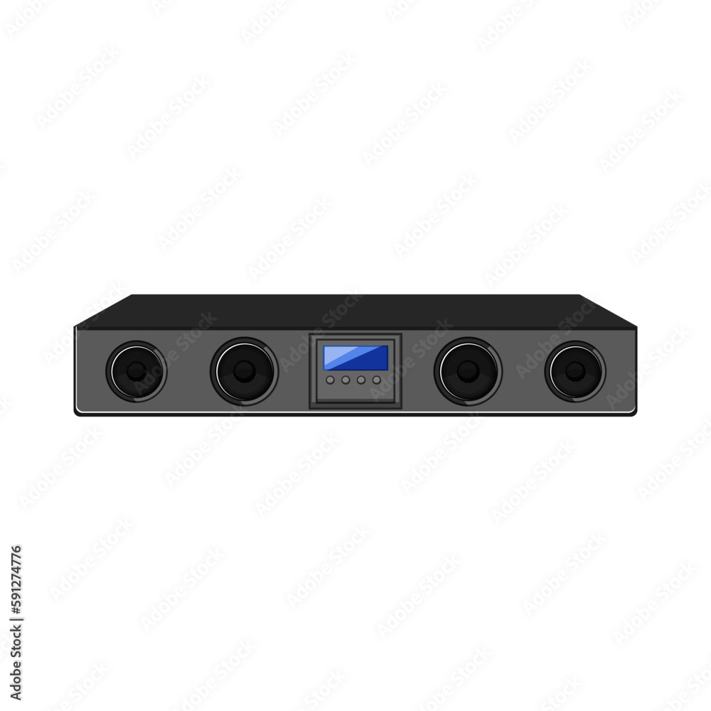 sound soundbar audio cartoon vector illustration sound soundbar audio cartoon vector illustration