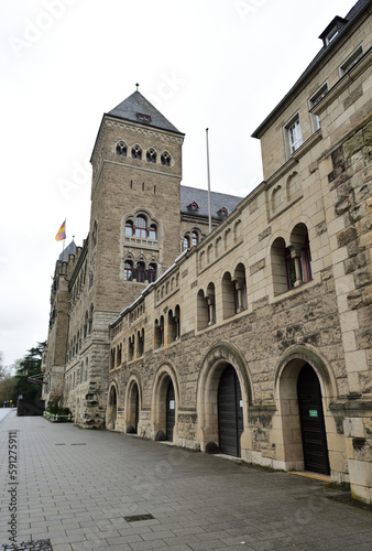 Preußisches Regierungsgebäude in koblenz, Deutschland