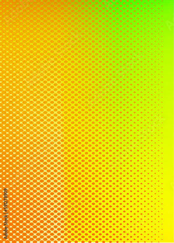 Orange and green dot pattern vertical background   Suitable for Advertisements  Posters  Banners  Anniversary  Party  Events  Ads and various graphic design works