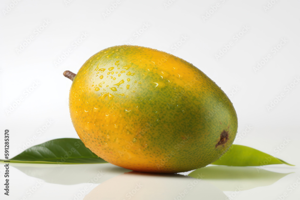 Mango, generative ai, Fresh tasty fruit
