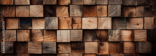 Composition of wooden textures or background.