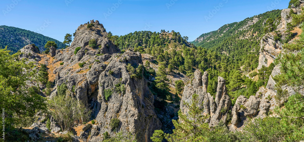 Cazorla Natural Park is the largest protected area in Spain and the second in Europe.Biosphere Reserve by UNESCO since 1983.In the province of Jaen, Andalusia,Spain