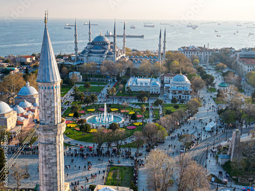 Istanbul, Turkey (Hagia Sophia + Sultan Ahmed)  photo