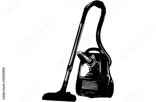 vacuum cleaner silhouette