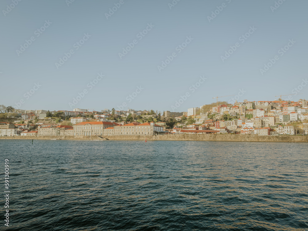 View of Porto with the Douro river