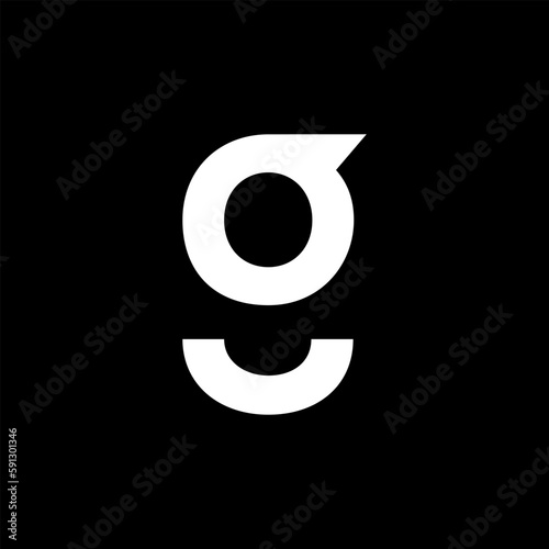 Initial letter G vector logo premium sign