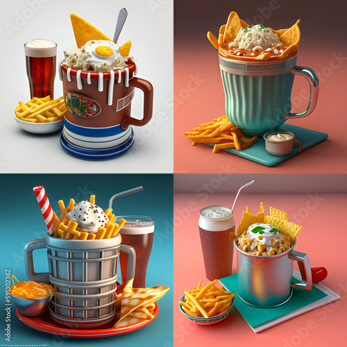 tea and sweets