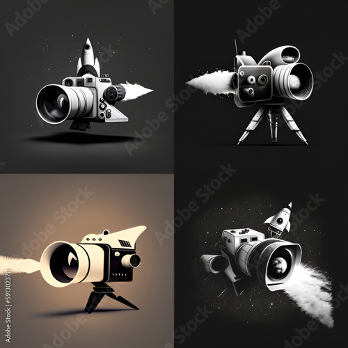 set of cameras