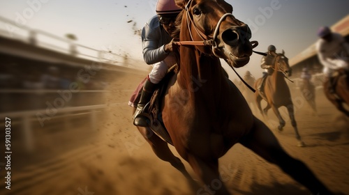The Art of Arabian Horse Racing