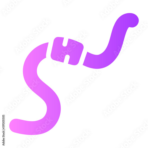 worm gradient icon