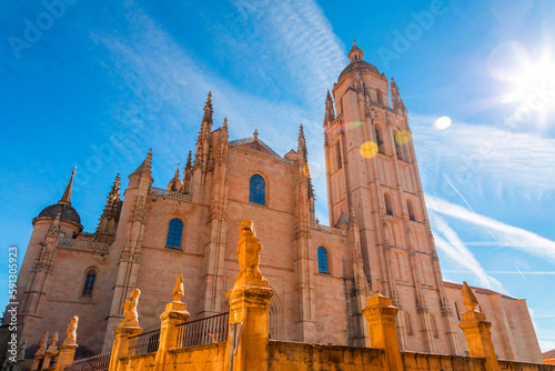 Segovia Cathedral is the Go...