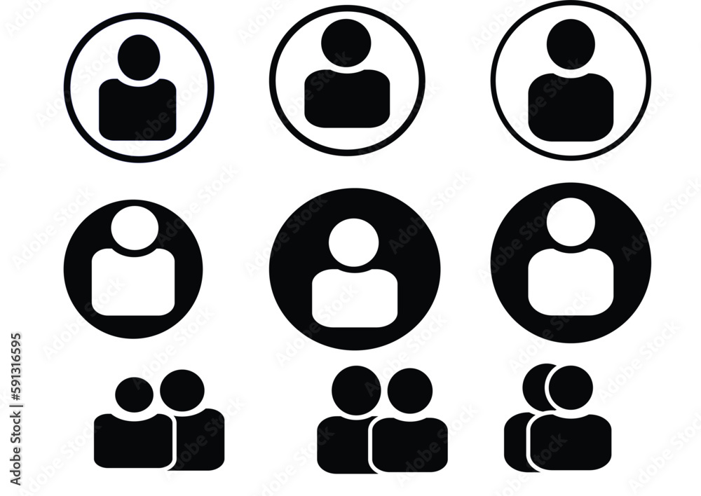 profile or users icons profile or users icons
