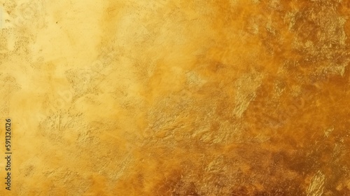 Clean and realistic gold texture background - AI Generated © Pedro