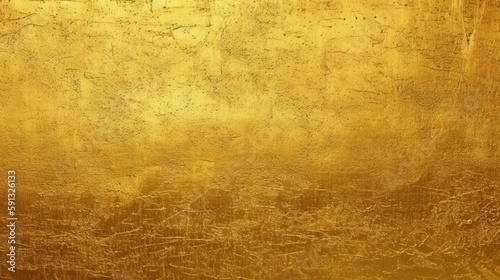 Clean and realistic gold texture background - AI Generated
