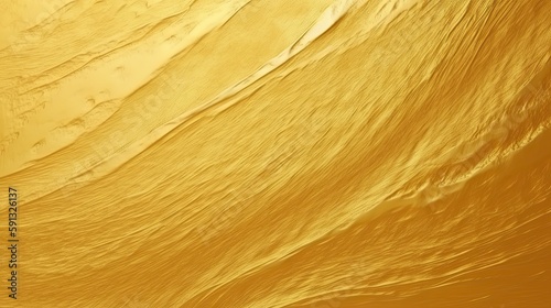 Clean and realistic gold texture background - AI Generated