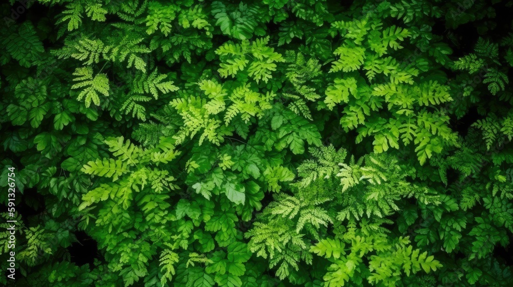 Fresh Spring Greens - Verdant Rich Greene