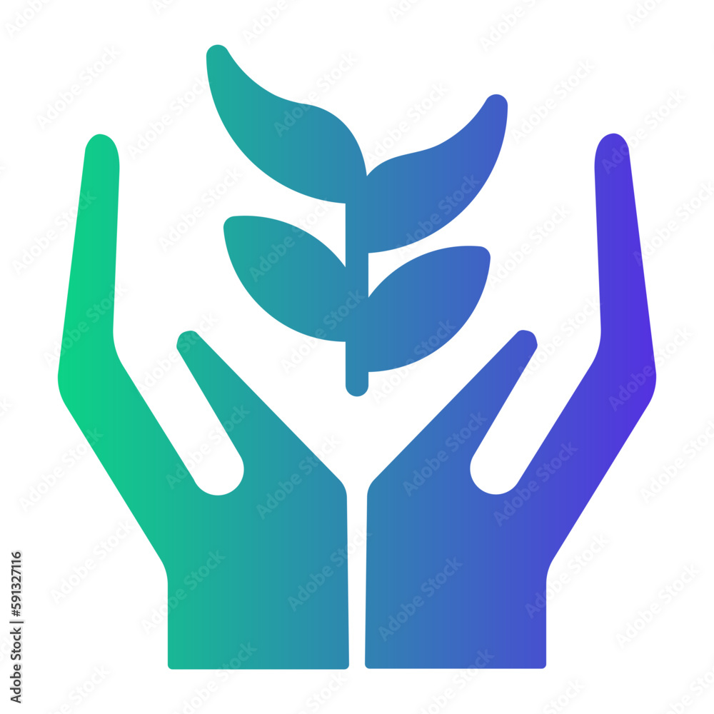 Obraz premium eco farming icon