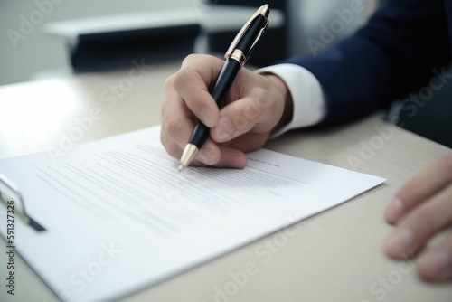 Signing Contracts and Agreements