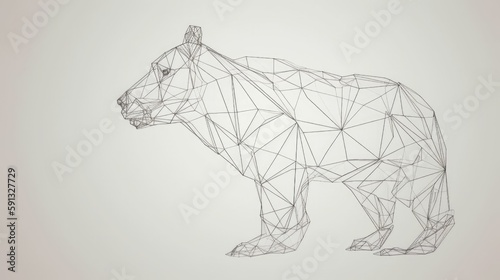 Minimal line drawings of animals wallpaper