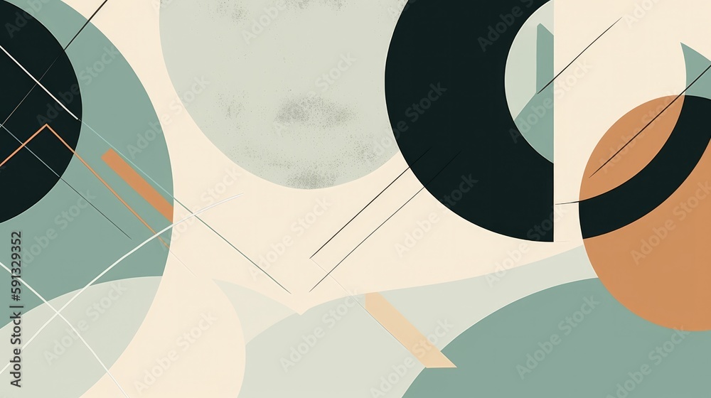 custom made wallpaper toronto digitalMinimalist abstract wallpaper with geometric shapes