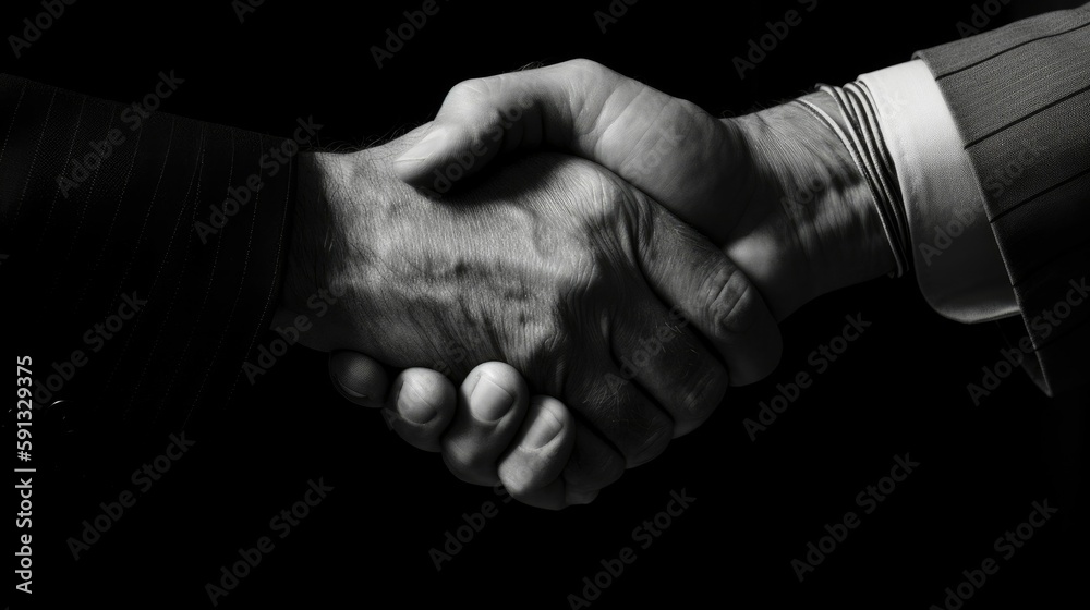 custom made wallpaper toronto digitalCorporate handshake symbolizing trust and partnership