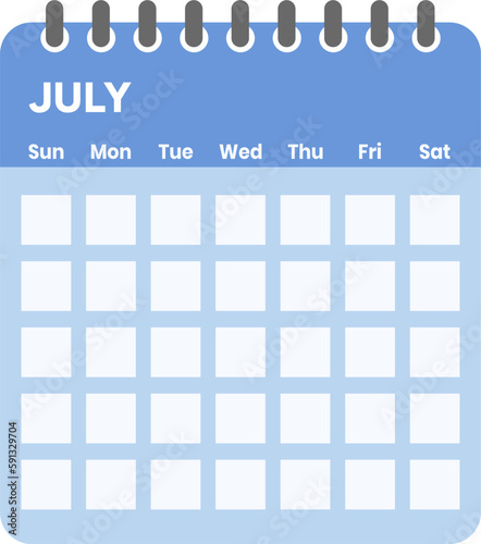July 2023 calendar. monthly 2023 transparent calendar