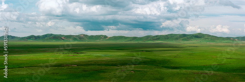 Ruoergai Grassland endless grassland Aba Tibetan and Qiang Autonomous Prefecture Sichuan China