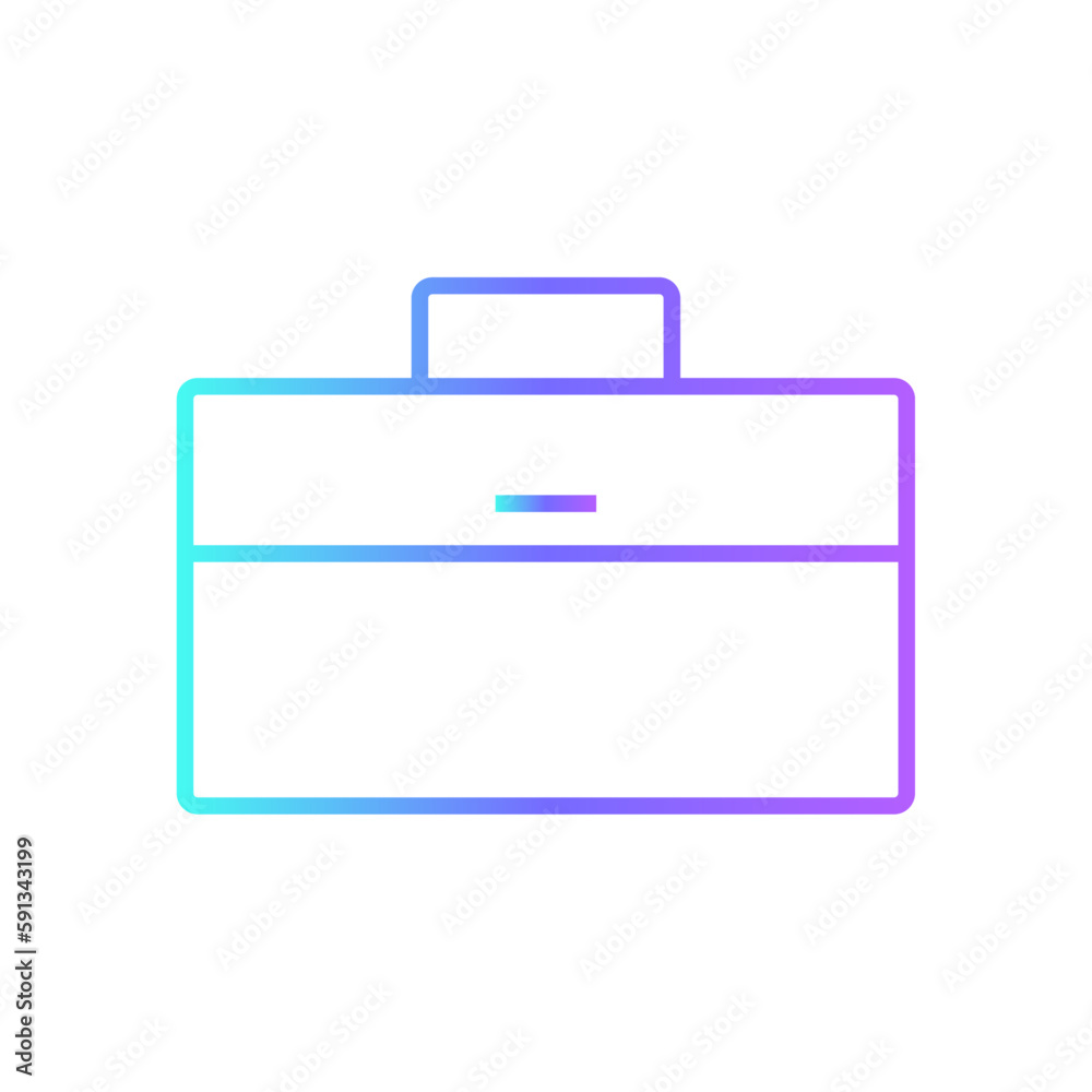 Work Business and office icon with blue duotone style. job, manager, leader, workplace, career, employee, worker. Vector illustration Work Business and office icon with blue duotone style. job, manager, leader, workplace, career, employee, worker. Vector illustration