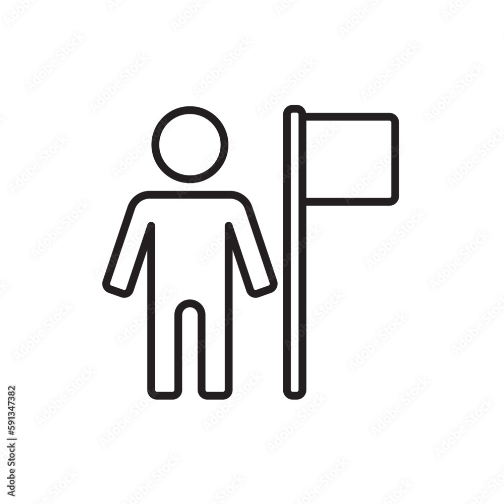 Learning Business people icon with black outline style. digital, online, education, concept, study, tutorial, teacher. Vector illustration Learning Business people icon with black outline style. digital, online, education, concept, study, tutorial, teacher. Vector illustration