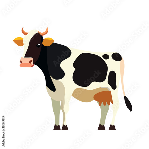 flat cow image