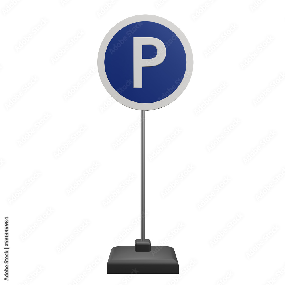 Parking sign
