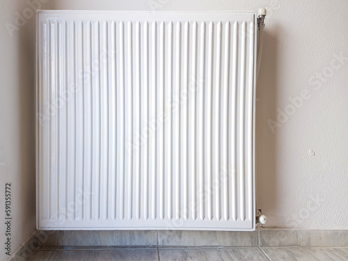 radiator in home modern heater warming in the winter