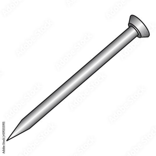 nail vector illustration