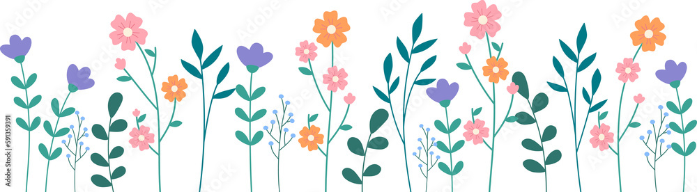 Natural spring flowers Natural spring flowers