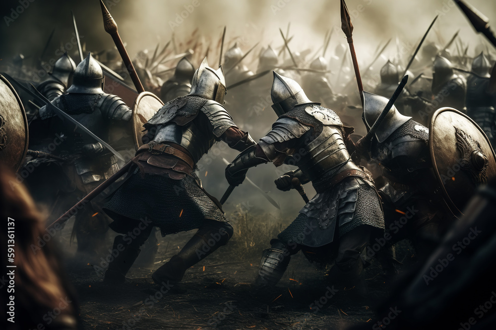 Knight Battlefield Images – Browse 13,428 Stock Photos, Vectors, and Video