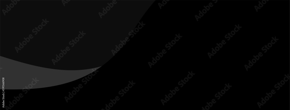 Fototapeta premium Premium abstract vector background in minimalist black with fancy dark geometric elements. 
