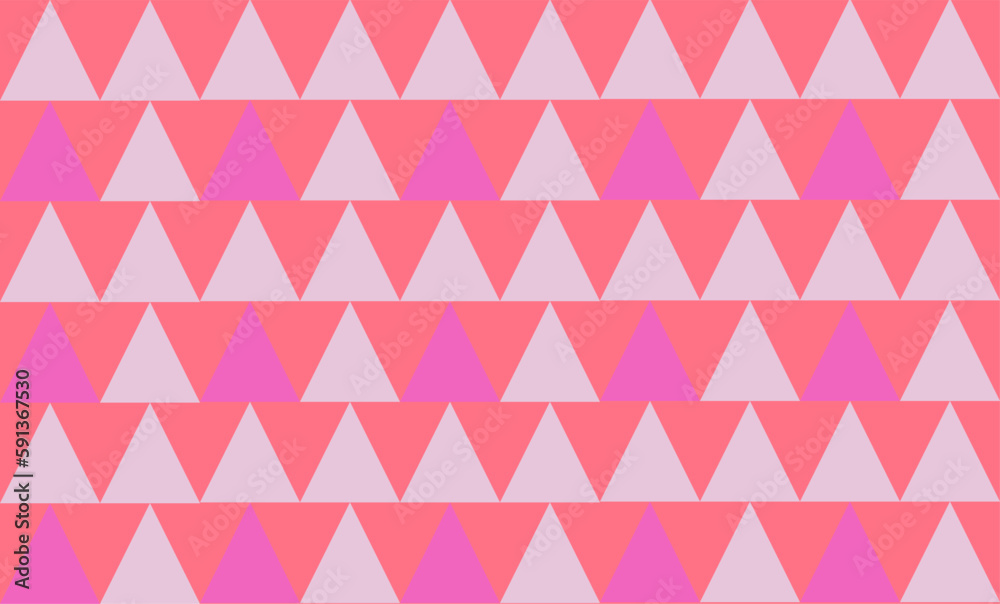seamless pattern with triangles, Pink triangle pattern repeat seamless style, replete image design for fabric printing seamless pattern with triangles, Pink triangle pattern repeat seamless style, replete image design for fabric printing