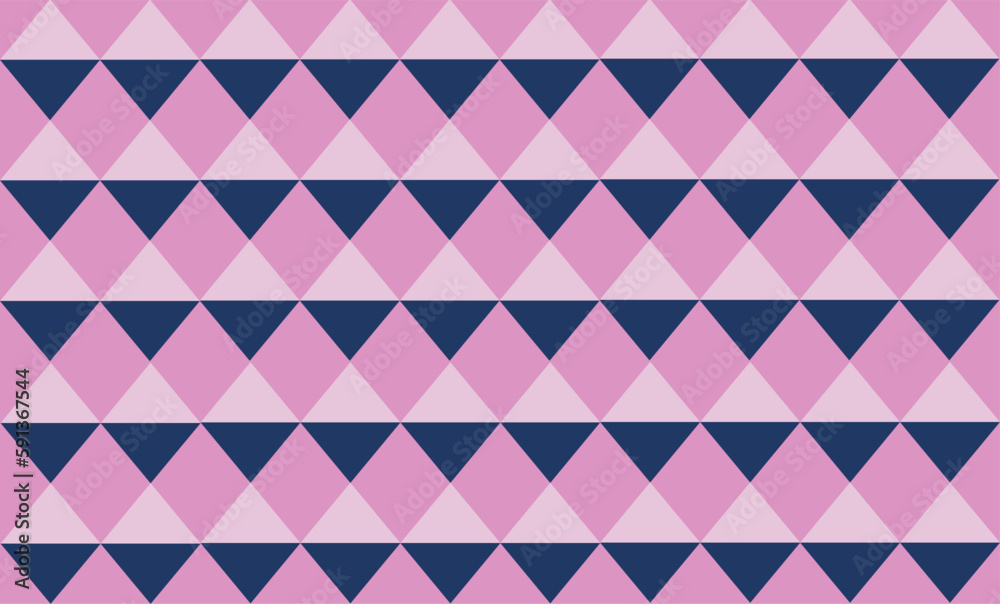 seamless geometric pattern with pink seamless repeat triangles pattern 