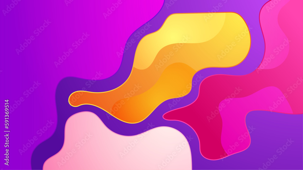 Vector purple and orange geometric shapes abstract, science, futuristic, energy technology concept. Vector purple and orange geometric shapes abstract, science, futuristic, energy technology concept.