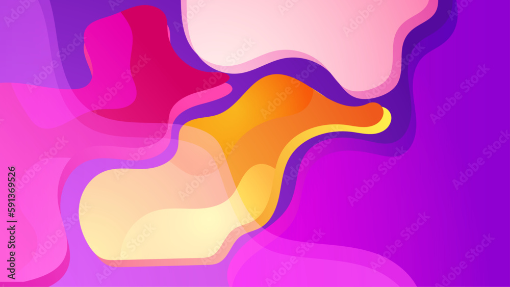 Abstract purple and orange background with 3d modern trendy fresh color for presentation design, flyer, social media cover, web banner, tech banner Abstract purple and orange background with 3d modern trendy fresh color for presentation design, flyer, social media cover, web banner, tech banner