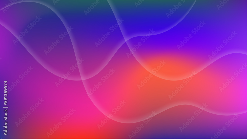 Obraz premium Abstract purple and orange geometric shapes vector technology background, for design brochure, website, flyer. Geometric 3d shapes wallpaper for poster, certificate, presentation, landing page